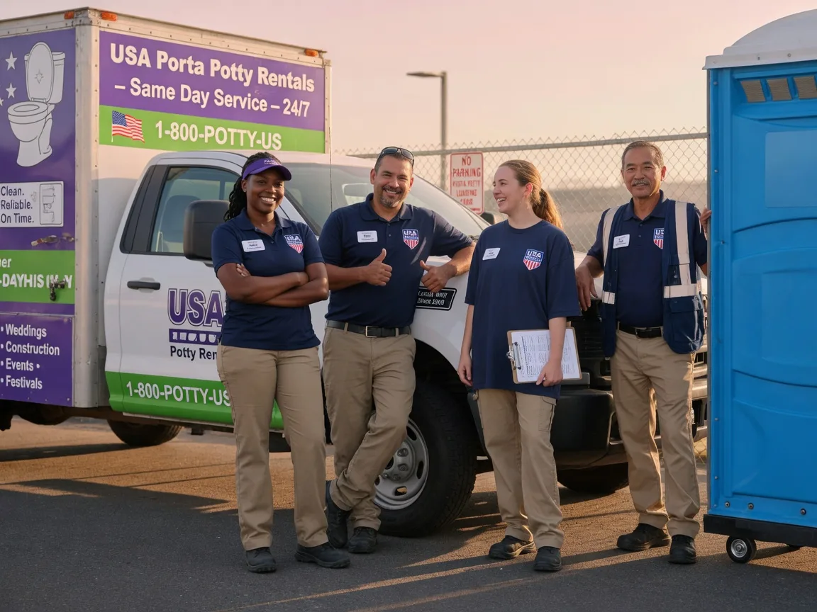 Porta Potty Rental company in New Auburn, WI