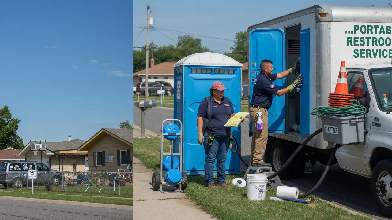 Portable Toilet Rental in New Auburn, WI near me
